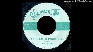 Billy Deaton - I Heard Jenny Singin' (On The Radio) - Shannon Records (TN)