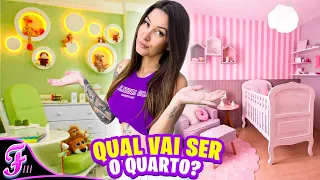 ONDE VAI SER O QUARTO DO BEBÊ!? 🤪 *confusão* - Fran Japa