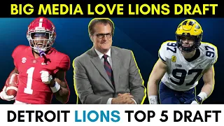 Detroit Lions 2022 NFL Draft Grades Are Top 5 Per Media Ft. PFF, ESPN Mel Kiper Jr, & USA Today