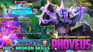 New Revamped Phoveus Gameplay ~ New Revamped Hero Advance Server | MLBB