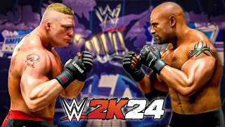 WWE 2K24 - Brock Lesnar vs Goldberg