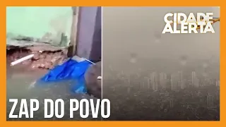 Zap do Povo: Cidade Alerta mostra os estragos causados pela chuva no Brasil