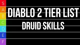 Diablo 2 TIER LIST - Druid Skills