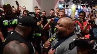 Da Hulk & Leroy Walker Confrontation Olympia 2014 CT Fletcher