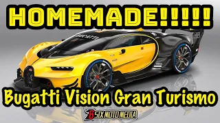 Amazing homemade Bugatti vision gt replica 自己做布加迪 | SIXMOTO MEDIA