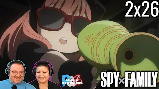 Spy x Family 2x26 "Follow Mama And Papa" Couples Blind Reaction & Review!