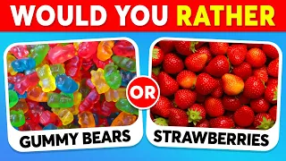 Would You Rather...? JUNK FOOD vs HEALTHY FOOD 🍟🥗 Mouse Quiz