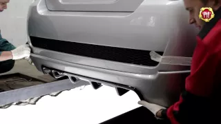 Инструкция по установке тюнинг обвеса заднего бампера на Chevrolet Aveo (russ-artel.ru)