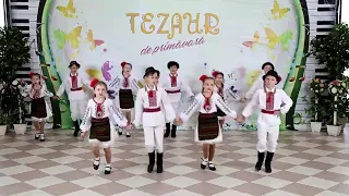 Ansamblul dans Spicușor s.Pelinia  cu dansul Unde joca moldovenii coregraf Burlacu Alexandra