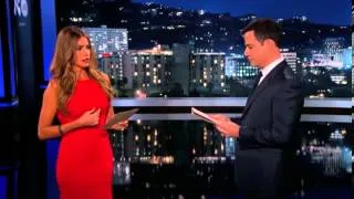 Sofia Vergara slaps Jimmy Kimmel on US TV