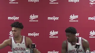 11.27.21 - Trayce Jackson-Davis & Xavier Johnson Postgame vs. Marshall