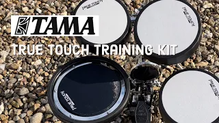 TAMA True Touch Training Kit | Quiet Practice Pad Drum Set | Soft Drums | TAMA Iron Cobra |