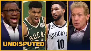 UNDISPUTED - "EMBARRASSING" - Shannon destroys Ben Simmons after Nets' 110-99 loss to Giannis, Bucks