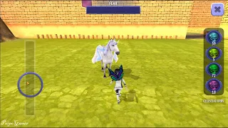 The Easiest Way to Find Pegasus in Level 25 Area - Horse Riding Tales