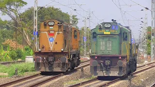 [10 in 1] Light DIESEL Engines of Indian Railways | WDM 3A, WDG 4D, WDG 4, WDG 3A :ALCo & EMD