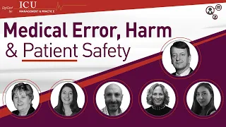 [Webinar] MEDICAL ERROR, HARM AND PATIENT SAFETY