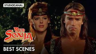 Arnold Schwarzenegger in RED SONJA | Best Scenes Part 2