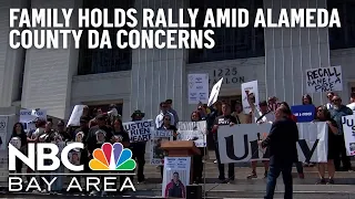 Group holds rally amid Alameda County District Attorney concerns