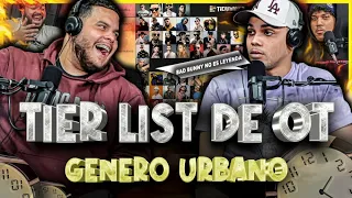 TIER LIST de OVELTIME!! “LOS TOP del GENERO URBANO de TODOS LOS TIEMPOS” cDOBLETA SEGUIRA PRESO…