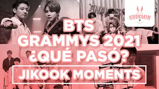 JIKOOK MOMENTS - BTS EN LOS GRAMMY 2021 ¿QUÉ PASÓ? (Cecilia Kookmin)