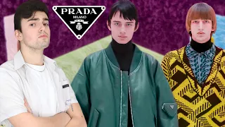 Fashion Critic Reacts to Prada Fall 2021 Menswear (why does it look like that?)