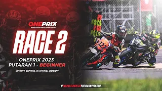 Bintang Pranata Bersinar Terang di Sentul | Full Replay - OnePrix 2023 Putaran 1- Beginner Race #2