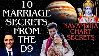 10 quick predictions of your Marriage from the D9 (Navamsha) Chart #navamsha #d9 #kundlimilan #venus