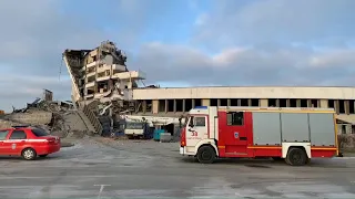 Что происходило в первые минуты после обрушения СКК в ходе демонтажа