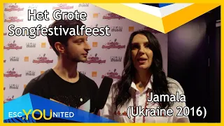 INTERVIEW with Jamala (Ukraine 2016) - Het Grote Songfestivalfeest 2022