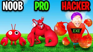 FUNNIEST NOOB vs PRO vs HACKER APP GAMES! (MERGE MONSTERS, DOG SIMULATOR, & MORE) *TRY NOT TO LAUGH*