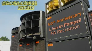 Live in Pompeii 50th Anniversary Pink Floyd PA Recreation