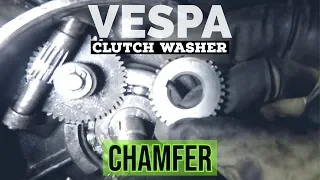 VESPA clutch WASHER question analyzed / which side UP/  FMPguides - Solid PASSion /