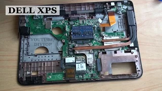 Dell XPS L501X/L502X Disassembly and cleaning