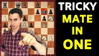 Very Tricky Checkmate in 1 Puzzles | Can YOU solve them?! :)