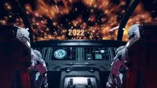 HAPPY NEW YEAR 2022 IN SPACE