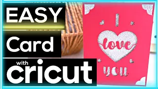 *EASY* HOW TO MAKE CRICUT CARDS | EASY CRICUT CARDS TO MAKE | DIY CARD WITH CRICUT