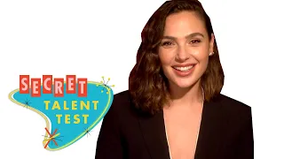 Red Notice Star Gal Gadot Tries to Touch Her Tongue To Her Nose | Secret Talent Test | Cosmopolitan