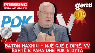 Një gjë e dimë, VV është e para dhe PDK e dyta | Pressing