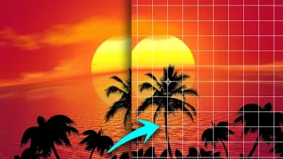 How To Straighten Horizon In Photoshop | Straighten Tilted Photos