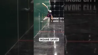 UNBELIEVABLE REBOTE SAVE!! #jaialai #battlecourt #highlights #fitness #baseball #cricket #dangerous