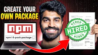 Publish Your NPM Package & Get Job 🔥 - Here's how