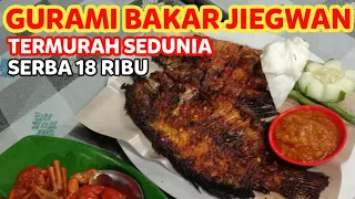 GURAMI BAKAR JIEGWAN RESTO TERMURAH SEDUNIA HANYA 18 RIBUAN