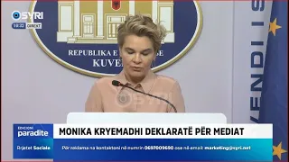 Monika Kryemadhi deklaratë për mediat (03.06.2024)