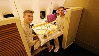 Thai Airways FIRST CLASS Review | Boeing 747-400 | Bangkok to Sydney