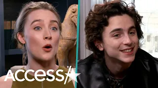 Saoirse Ronan Details How Girls Ask Her about Timothée Chalamet