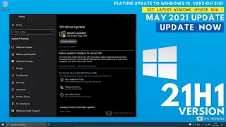 How to Get Windows 10 May 2021 Update Official Release