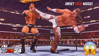 WWE 2K24 - Shawn Michaels vs. The Rock - WrestleMania Main Event Match | PC [4K60]