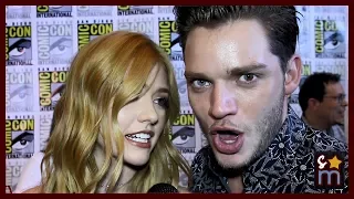 Kat McNamara & Dominic Sherwood Tease Clace & Talk Sarah Hyland at Shadowhunters S2 Comic Con 2017