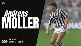 Andreas Möller ● Goal and Skills ● Napoli 2:3 Juventus ● Serie A 1992-93