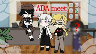 (Some) ADA meet Shūji [aka child Dazai] (BSD) [Pt 1/? Timeline Swap] (GC)